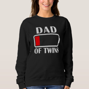 Vater von zwei kompaktarmen Zweikoppel-Vater-Vater Sweatshirt
