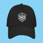 Vater Wappen Einfache moderne Typografie Bestickte Baseballkappe<br><div class="desc">Vater Wappen Simple Modern Typografy Custom Sticked Baseball Cap bietet die einfache moderne bestickte Text "Vater" in einem modernen Wappen. Perfekt als Geschenk für Vater's Day,  Weihnachten,  Geburtstag und mehr. Erstellt von Evco Studio www.zazzle.com/store/evcostudio</div>