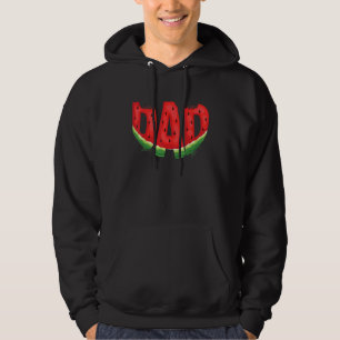 Vater Watermelon Sommerfrucht Familie Matching Bir Hoodie