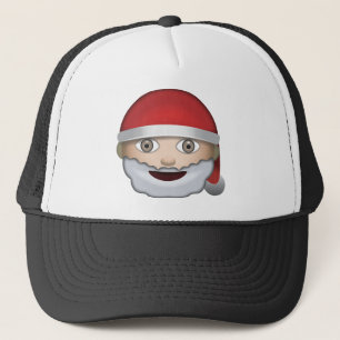 Vater-Weihnachten Emoji Truckerkappe