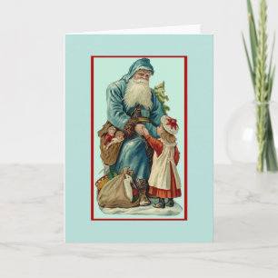 Vater-Weihnachten Feiertagskarte