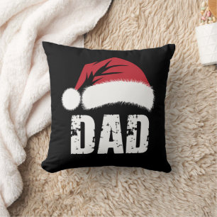 Vater Weihnachtsfamilie Matching Pajamas Papa Kissen