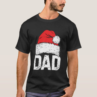 Vater Weihnachtsfamilie Matching Pajamas Papa X T-Shirt
