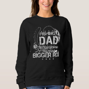 Vater wie ein regelmäßiger Vater, aber mit einem g Sweatshirt