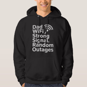 Vater WiFi Starkes Signal, Zufällige Ausfälle Lu Hoodie
