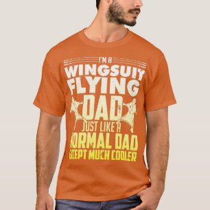 Vater Wingsuit Wing Suit Basejumper Fallschirm T-Shirt