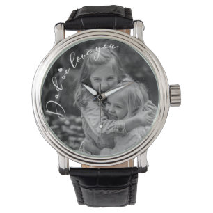Vater Wir Liebe Sie Foto Armbanduhr