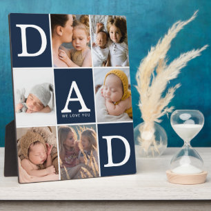 Vater Wir Liebe Sie FotoCollage Fotoplatte