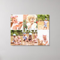 Vater Wir Liebe Sie sechs FotoCollage