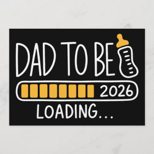 Vater wird 2026 zum Daddy befördert Neuer Vater  Einladung