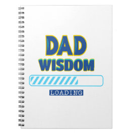 Vater Wisdom Loading Notizblock