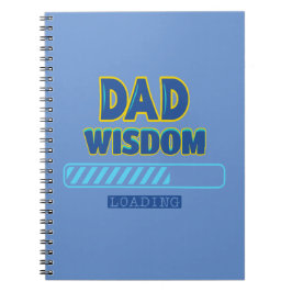 Vater Wisdom Loading Notizblock