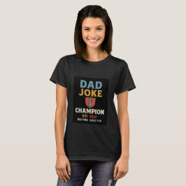 Vater Witz Champion, lustig cooler Vater's Day 202 T-Shirt