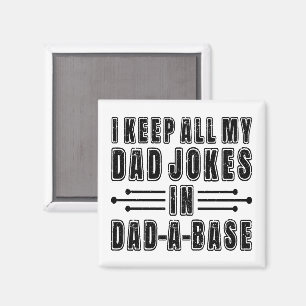 Vater-Witze in einer Vater-Datenbank Vatertagsgesc Magnet
