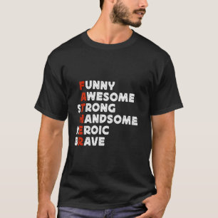 VATER Witzig, Phantastisch, stark, gut, gut, helde T-Shirt