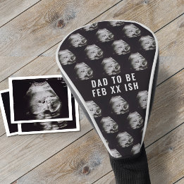 Vater zu sein Ultrasound Foto Golf Head Cover Headcover