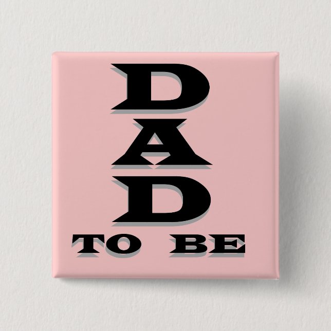 Vater zu Shirts und Geschenken Button (Vorderseite)
