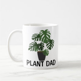 Vater Zuhause Pflanze bleibe Kaffeetasse