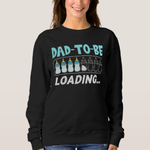 Vater zum Beladen Vatertag Milchflasche Sweatshirt