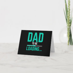 Vater zum ersten Mal Vater laden - Mens Funny Vate Karte