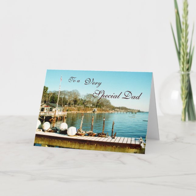 Vater zum Geburtstag Karte (Vorderseite)