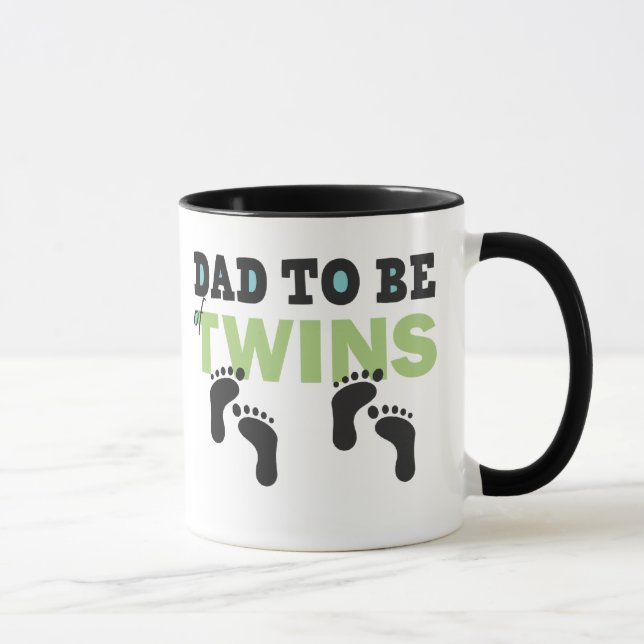 Vater, zum von den Zwillingen zu sein Tasse (Rechts)