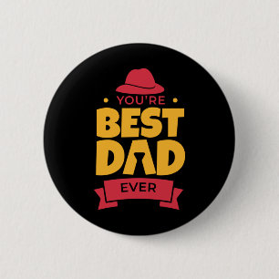 Vatergeschenk Sie sind der beste Vater aller Zeite Button