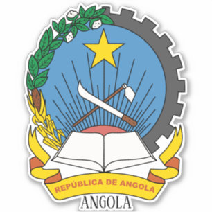 Vaterländische Wehrpolizei Angola Aufkleber