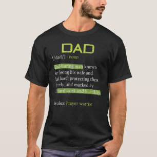 Väterliche christliche Vater-Definition Gott Relig T-Shirt