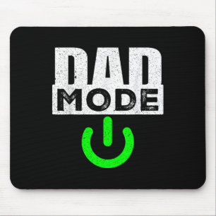 Väterlicher Witz auf Vater-Modus Ein Patriotischer Mousepad