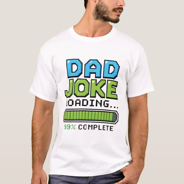 Väterlicher Witz T-Shirt (Vorderseite)