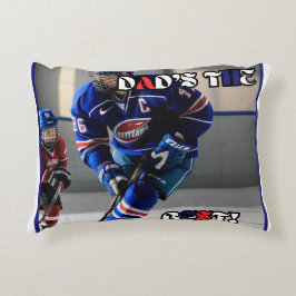 Vaters bestes Hockey-Accessoires-Kissen Dekokissen