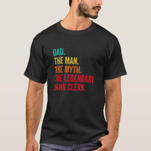 Vaters Dad Der Mann Der Mythos Der legendäre Banka T-Shirt