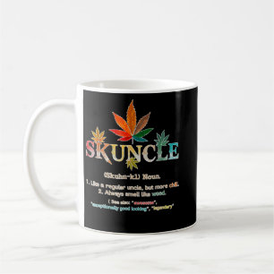 VATER'S DAY Funny Retro Vintag UNCLE WEAR SKUNCL Kaffeetasse