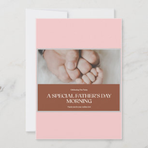 VATER'S DAY GREETING CARD FEIERTAGSKARTE