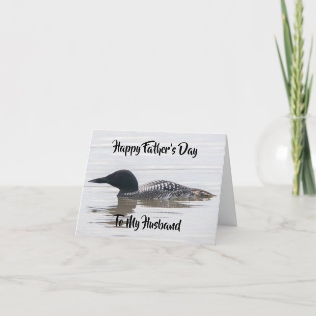 "VATER'S DAY" HUSBAND WÜNSCHT SICH VON EINEM COOLE KARTE (Vorderseite)