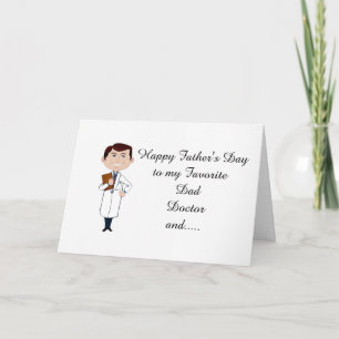 *VATER'S DAY* VATER, ARZT FREUND VON *DAUGHTER* KARTE