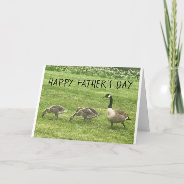"VATER'S DAY WISHES" VON ALLEN UNS KARTE (Vorderseite)