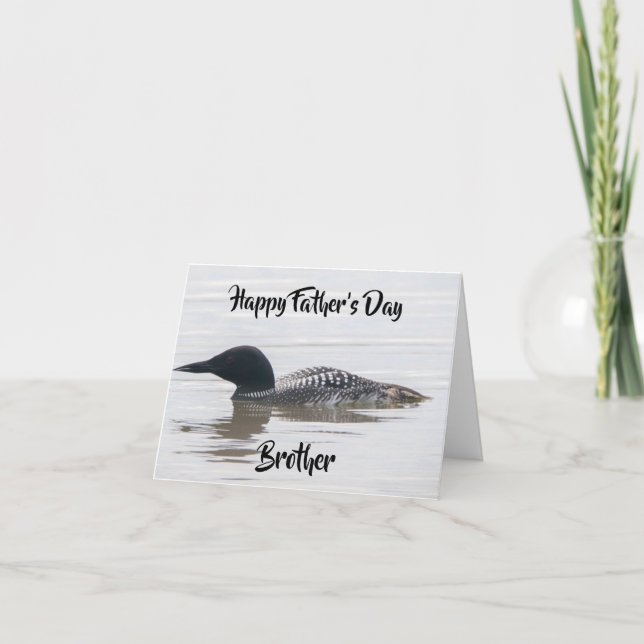 "VATER'S DAY" ZU EINEM BRUDER VON EINEM COOLEN COO KARTE (Vorderseite)