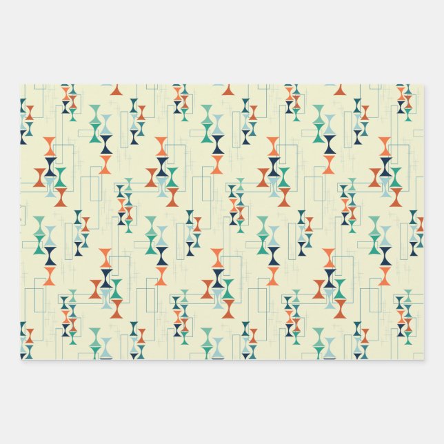 Vaters Den Lampshade Wrapping Paper Sheets Geschenkpapier Set (Vorderseite 2)