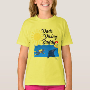 Vaters Diving Buddy Design - Girls' Basic T - Shir T-Shirt