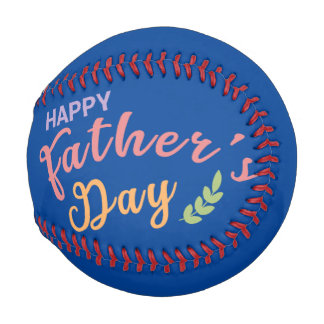 Vaters eigenes Special Baseball; Glücklicher Vater Baseball