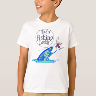 Vaters Fishing Buddy Kids T - Shirt