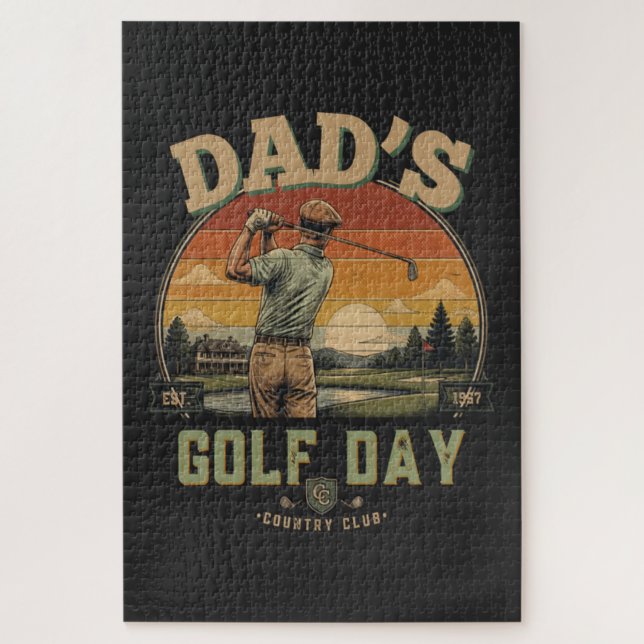 Vaters Golf-Tag (Vertikal)