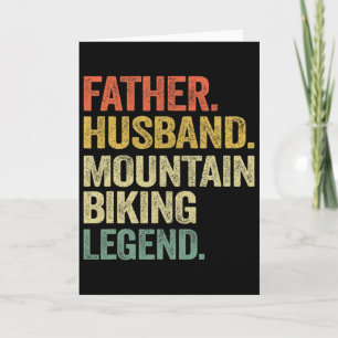 Vaters Husnd Mountainbike-Legende Mtb Papa R Karte