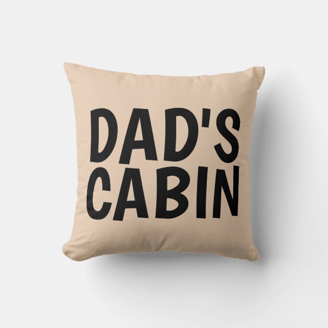 VATERS KABIN PILLOW KISSEN (Vorderseite)