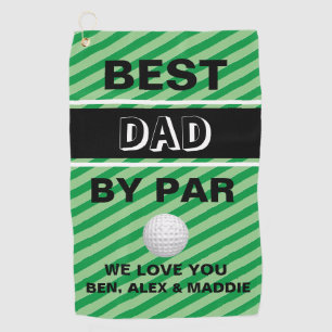 Vaters Kaddy: Bestes Vater-Golfhandtuch Golfhandtuch