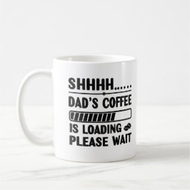 Vaters Kaffee lädt – Lustiger Tech-Mug/T-Shirt Kaffeetasse