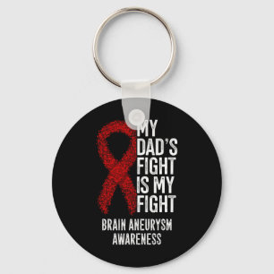 Vaters Kampf ist mein Kampf gegen das Aneurysma im Schlüsselanhänger
