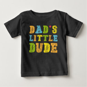Vaters kleiner Kerl Baby T-shirt
